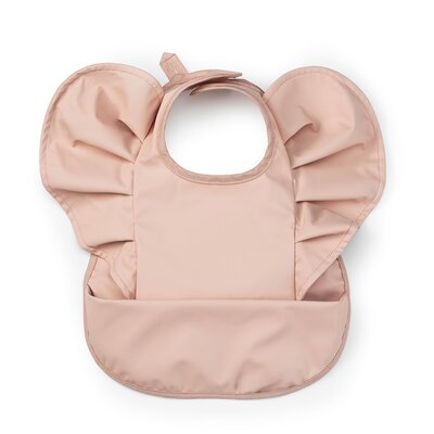 Slabbetje met opvangbakje Powder Pink