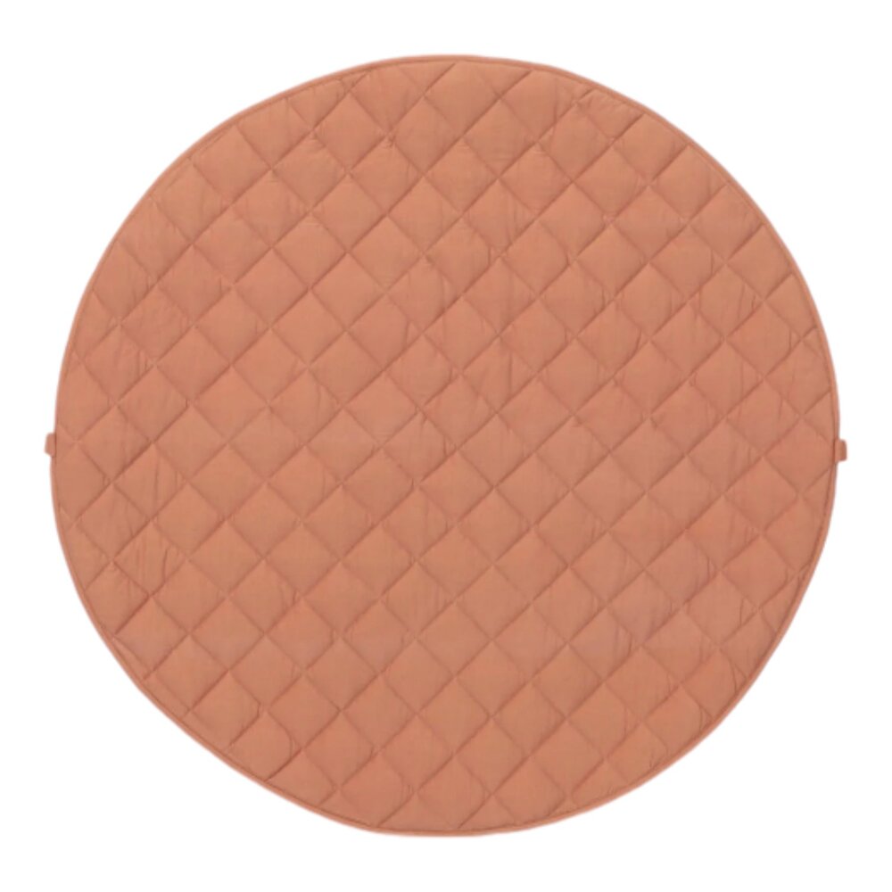 Opbergzak - Speelmat Baby Soft - organic cotton - 120 cm Tawny brown