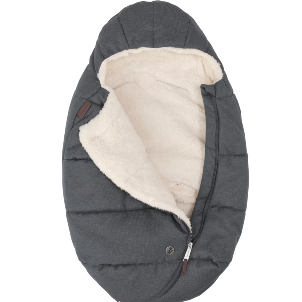 Baby voetenzak Twillic graphite
