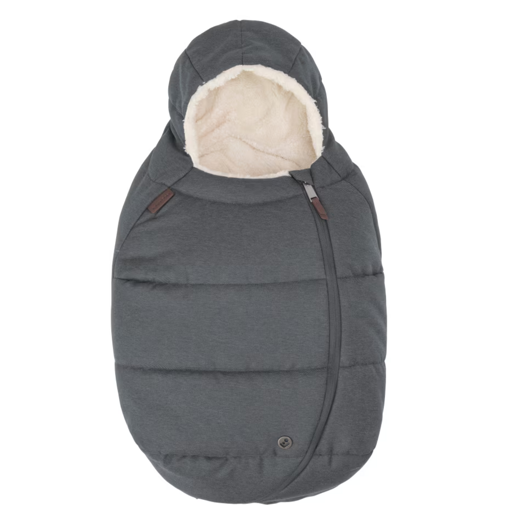 Baby voetenzak Twillic graphite