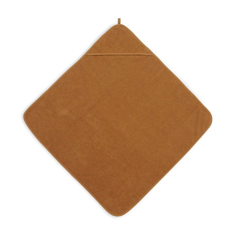 Badcape badstof 75x75cm Caramel