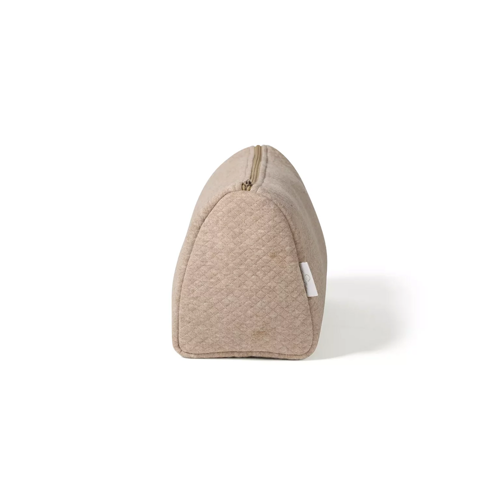 Toilettas groot Pernille in losange L = 30 x 18 x 12 cm Camel