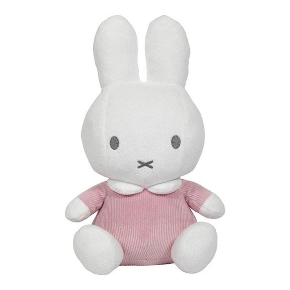 Knuffel nijntje pink baby rib 60cm