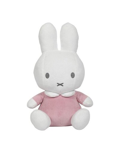 Knuffel nijntje pink baby rib 60cm