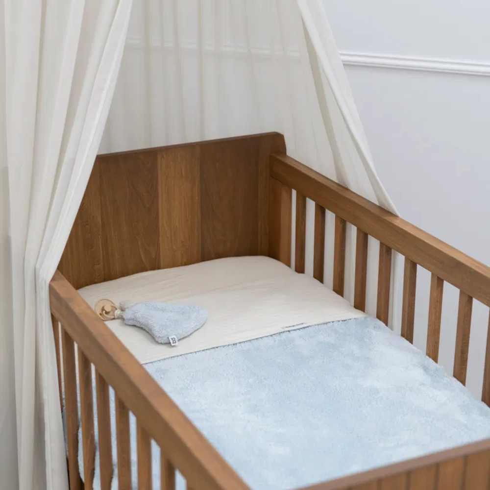 Newborn deken Cozy 65x75cm misty blue