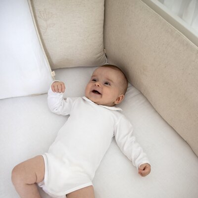 Parkomranding 75x90x75 cm linnen Beige Parkomranding 75x90x75 cm linnen Beige