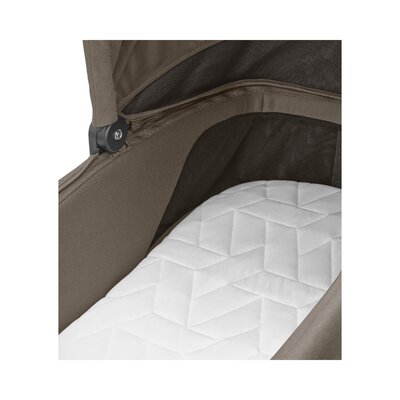 Kinderwagen Oxford Twillic Truffle (dark frame + brown leather)