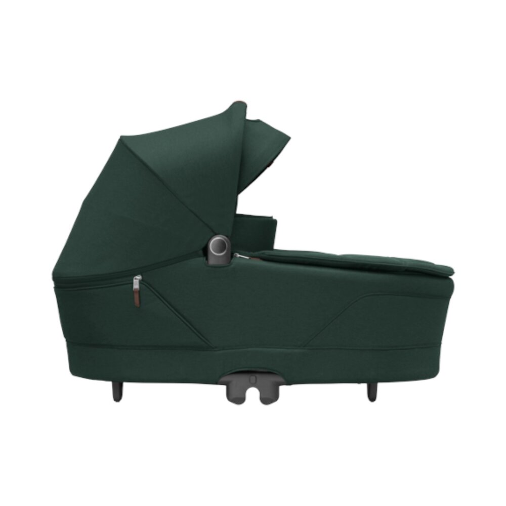 Kinderwagen Oxford+ Twillic Green (dark frame + brown leahter)