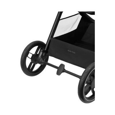 Kinderwagen Oxford+ Twillic Black (dark frame + black leather)