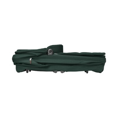 Kinderwagen Oxford+ Twillic Green (dark frame + brown leahter)