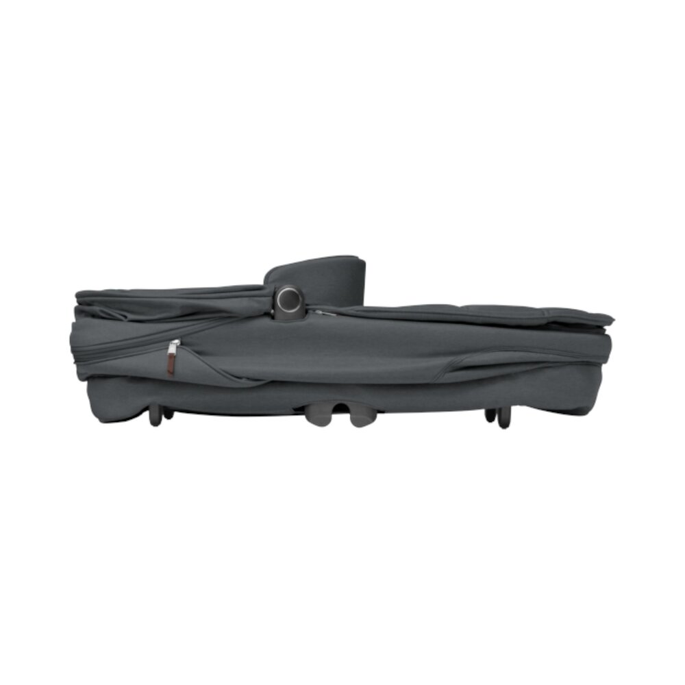 Kinderwagen Oxford+ Twillic Graphite (dark frame + brown leather)