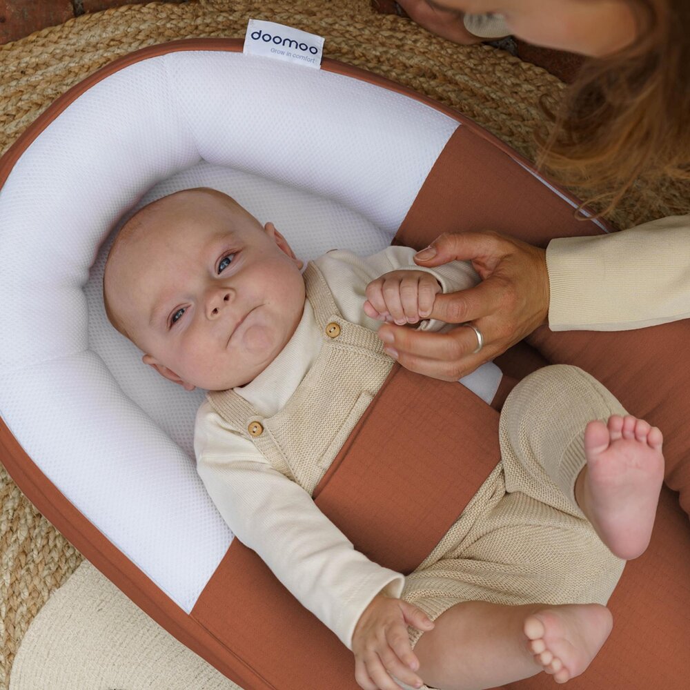 Babynestje Cocoon Tetra Jersey Terracotta