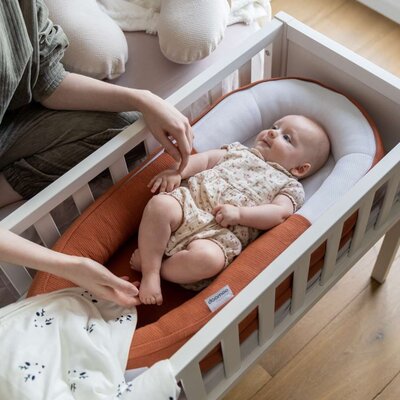 Babynestje Cocoon Tetra Jersey Terracotta