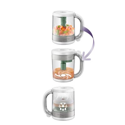 Steamer/Blender 4-in-1 Groen