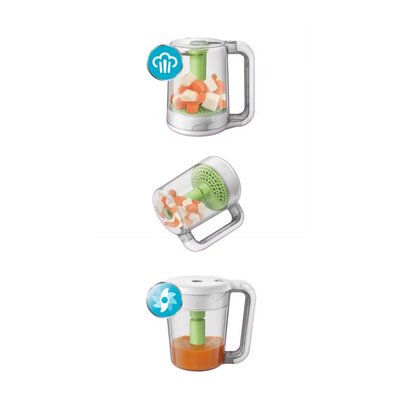 Steamer/Blender + drinkbeker