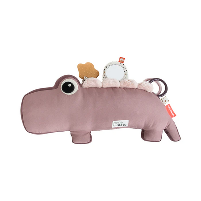 Tummy time activity toy Croco Powder