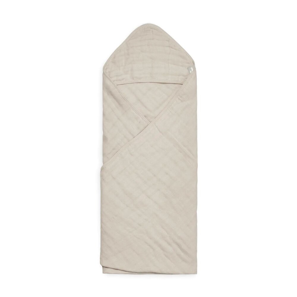 Badcape 75x75cm Wrinkled Cotton Nougat