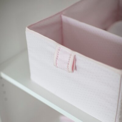 Verzorgingspakket Pretty Pink - Badcape met washandje Arne
 + Opbergmand Dion