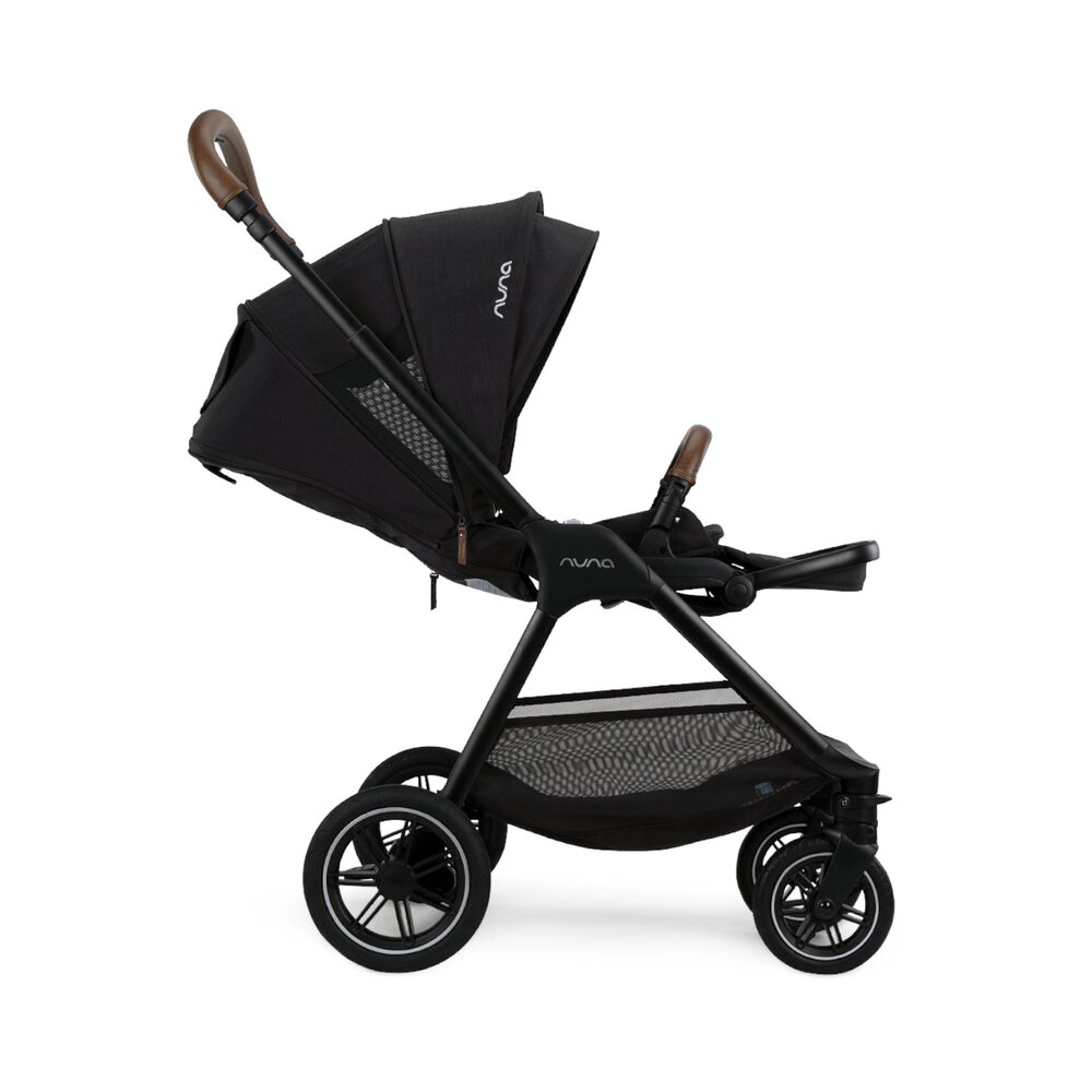 Triv Next kinderwagen met magn. gordel Caviar
