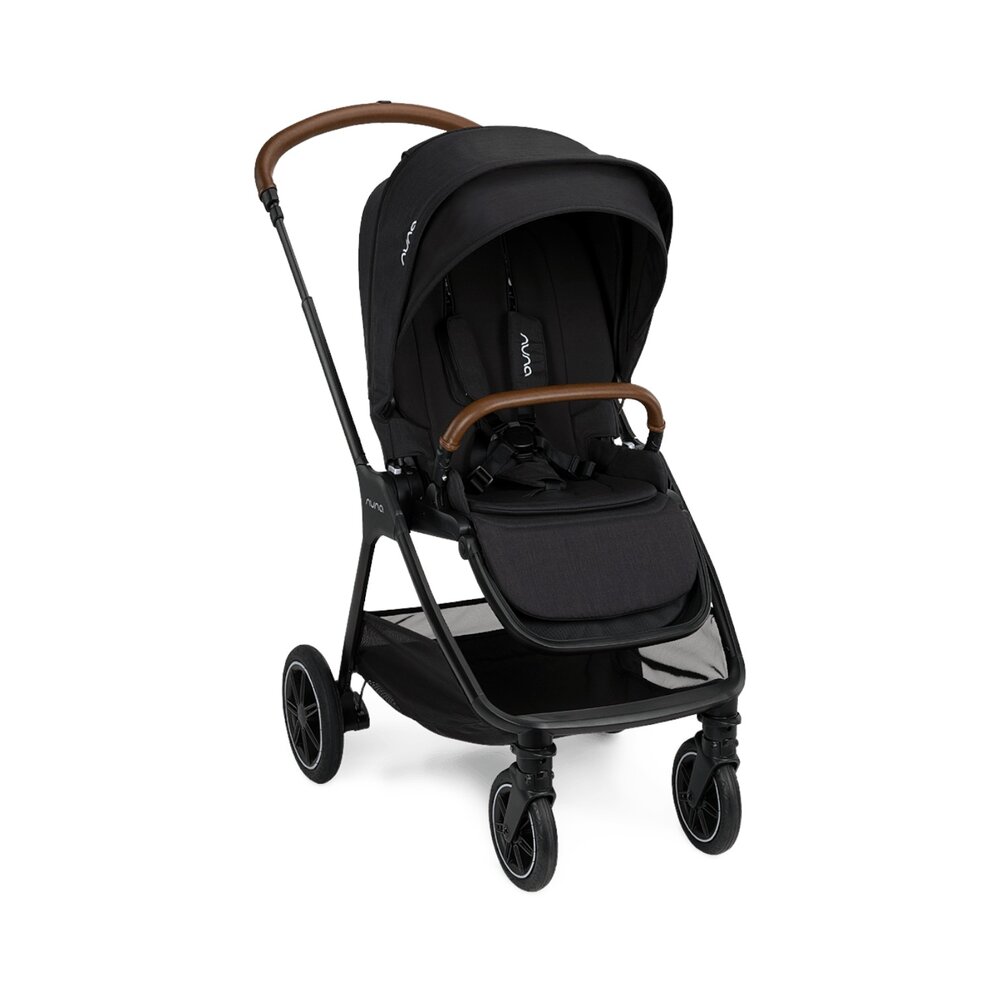 Triv Next kinderwagen met magn. gordel Caviar