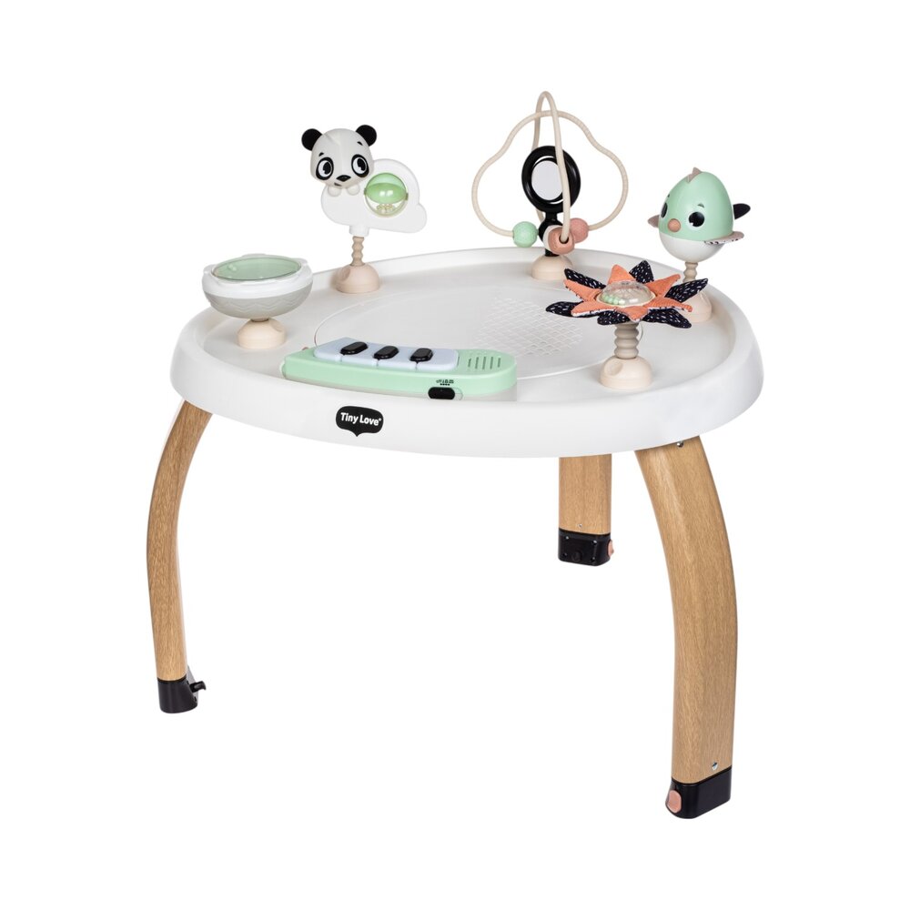 Activiteitentafel black & white decor
