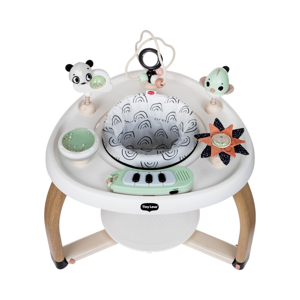 Activiteitentafel black & white decor