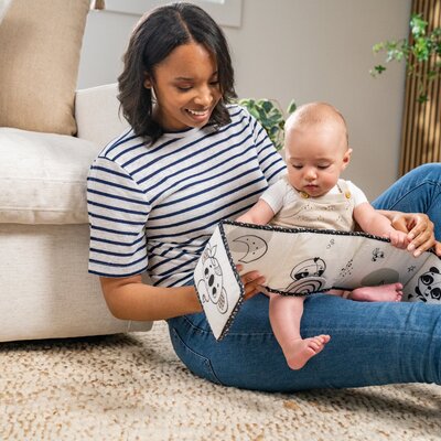 Double sided book Black & White decor
