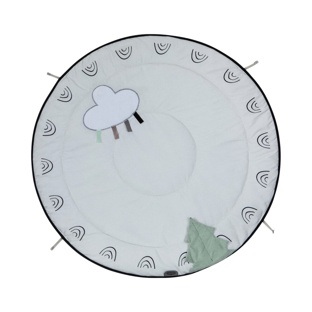 Speelmat Luxe Gymini - Black & white decor -