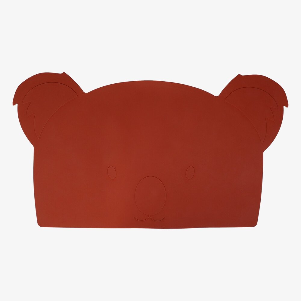 Silicone placemat Koala Dark Rust