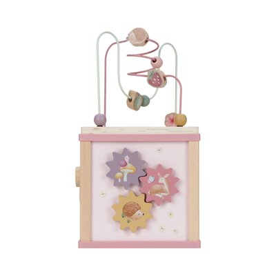 Houten activiteitenkubus Fairy Garden