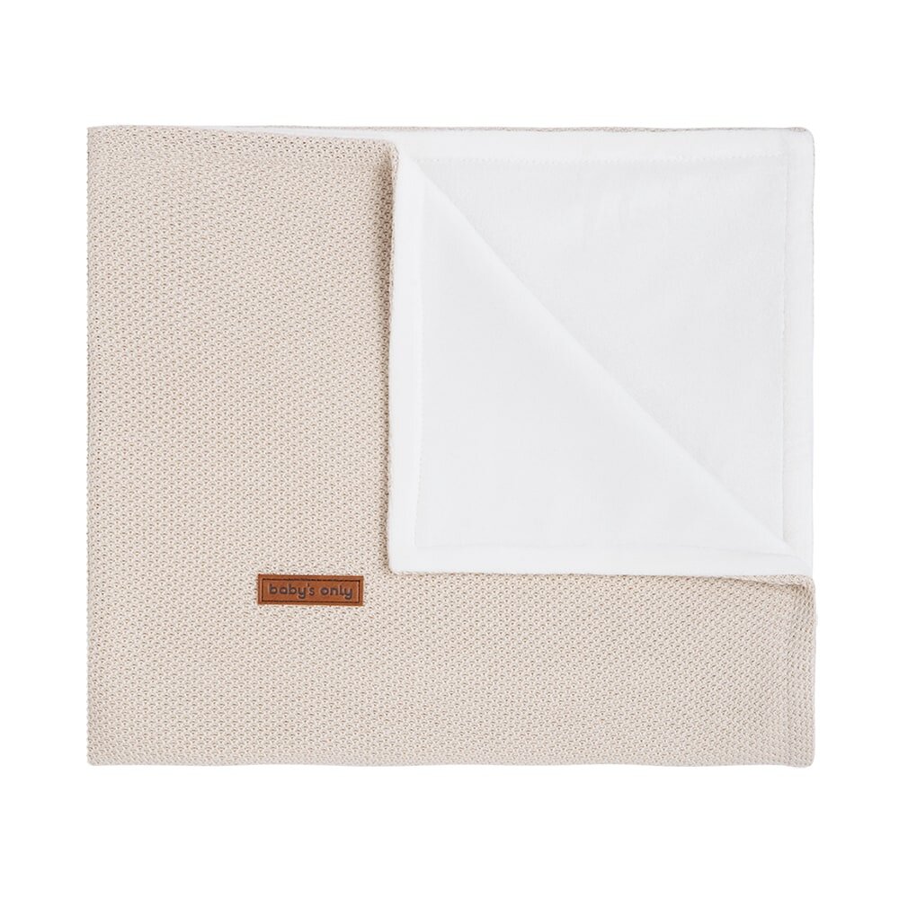 Ledikantdeken Soft Classic Sand