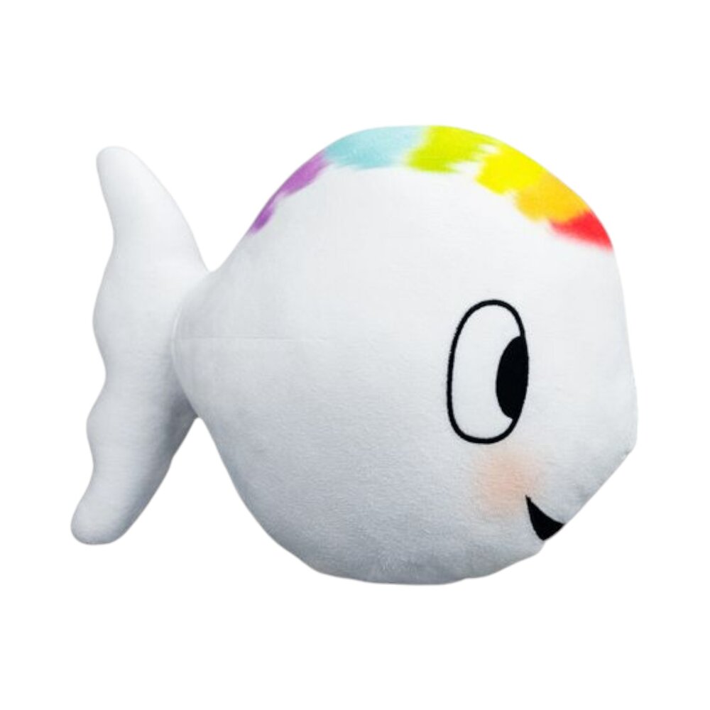 Klein wit visje knuffel
