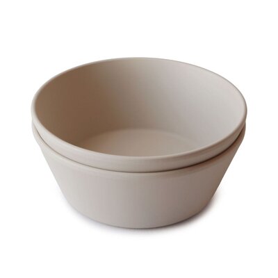 Kommen rond - 2 Stuks Vanilla