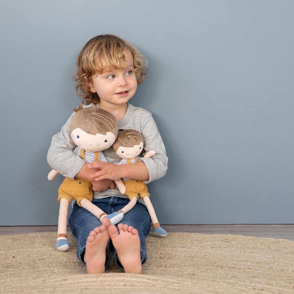 Knuffelpop jim 35cm