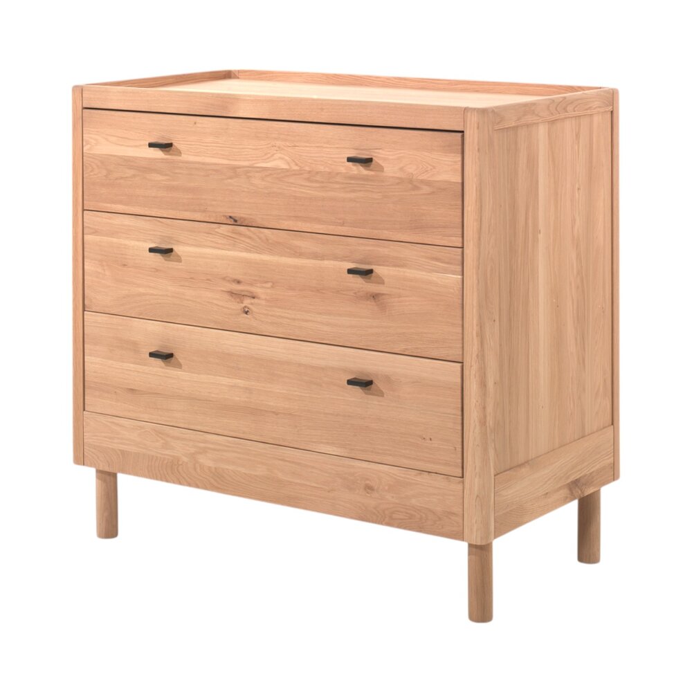 Forrest 2-delige kamer oak (babybed+commode)