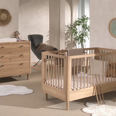 Forrest 2-delige kamer oak (babybed+commode)