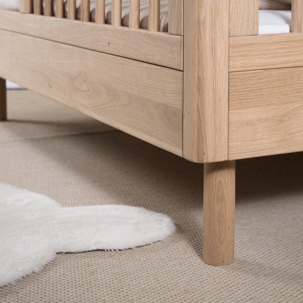 Forrest 2-delige kamer oak (babybed+commode)
