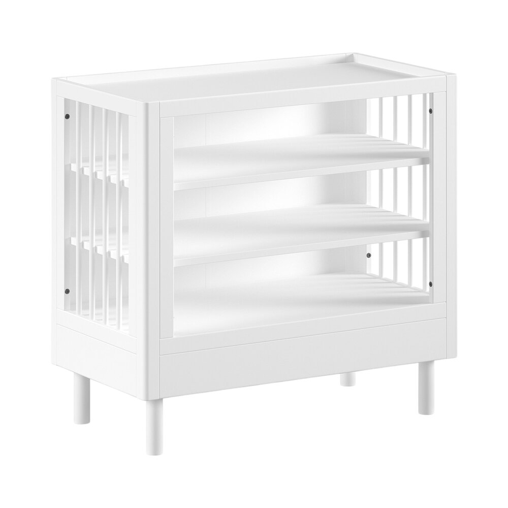 Forrest 2-delige kamer beuk (babybed+open commode)