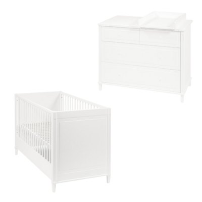 Gio 2-delige kamer (babybed+commode+extensie)