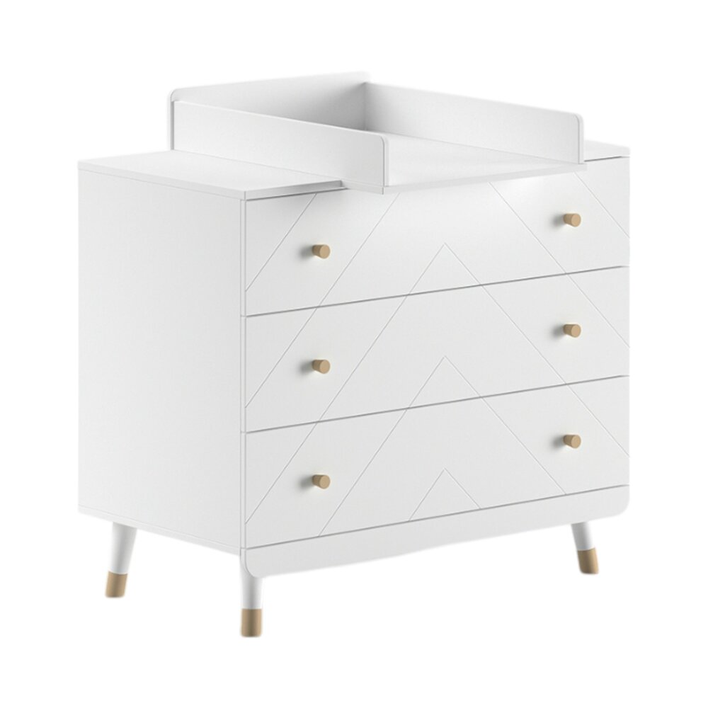 Billy 2-delige kamer (babybed+commode+opzetstuk)