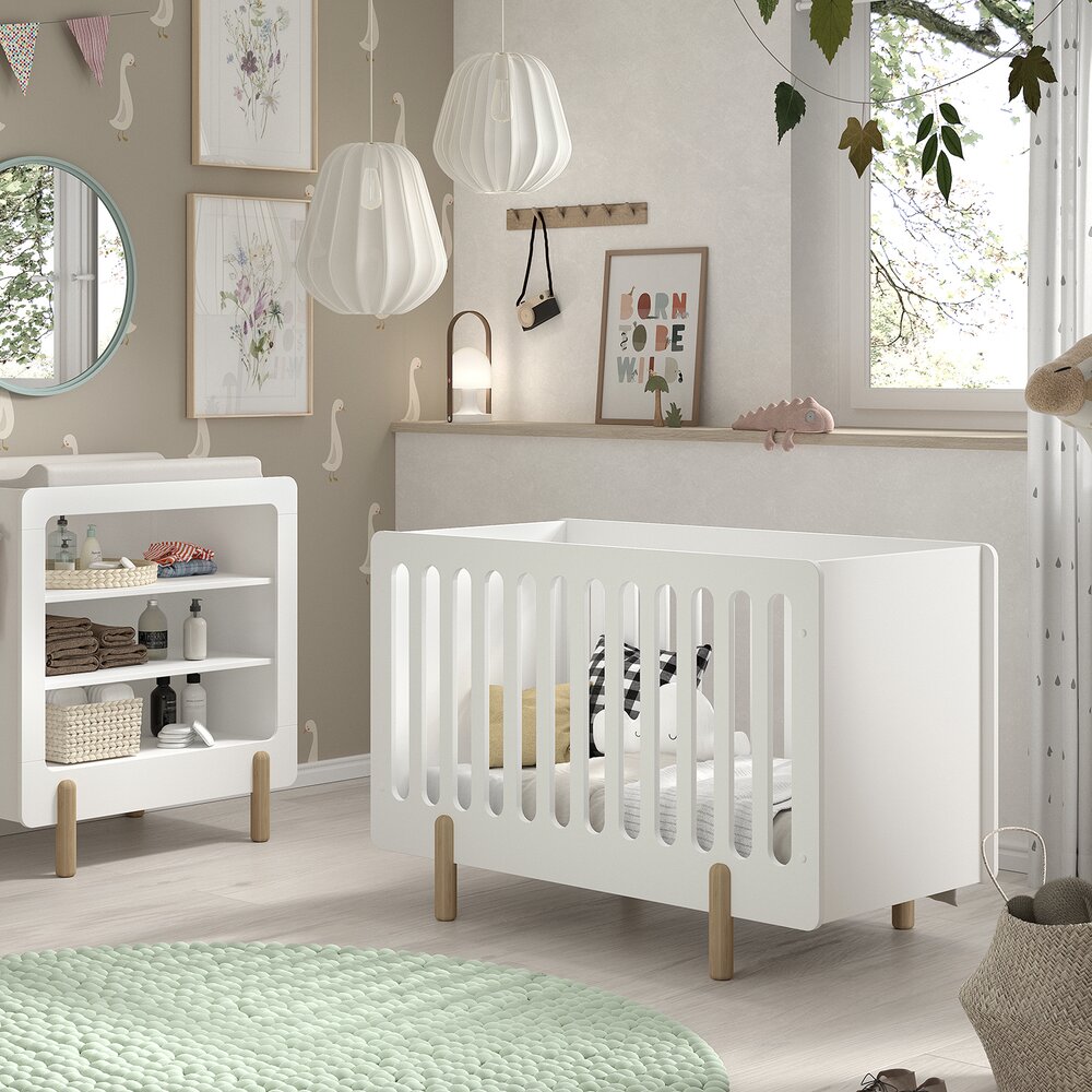Smile 2-delige kamer (babybed+commode)