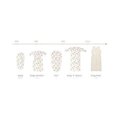 The original - Mini 3/6 m - cotton Lucky Clover