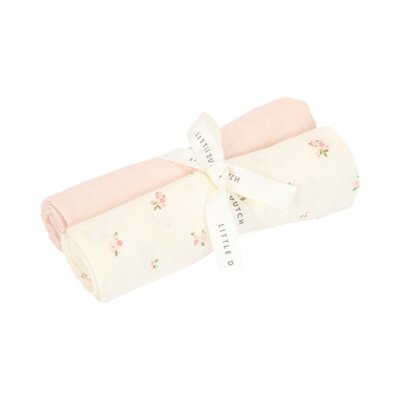 Swaddle doeken hydrofiel 70 x 70 cm Fairy Blossom & Blossom