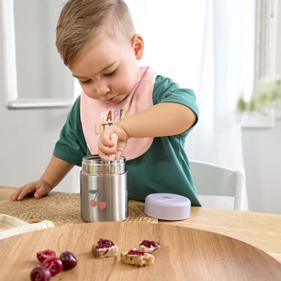 Food Jar Happy Fruits Cherry