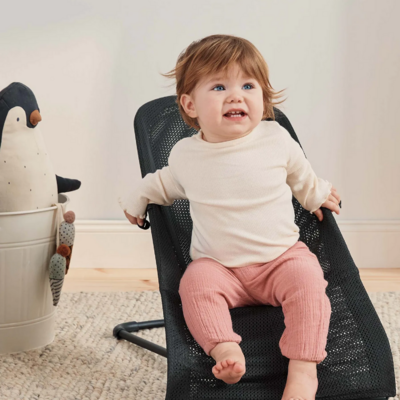 Wipstoeltje Bliss Mesh Zwart