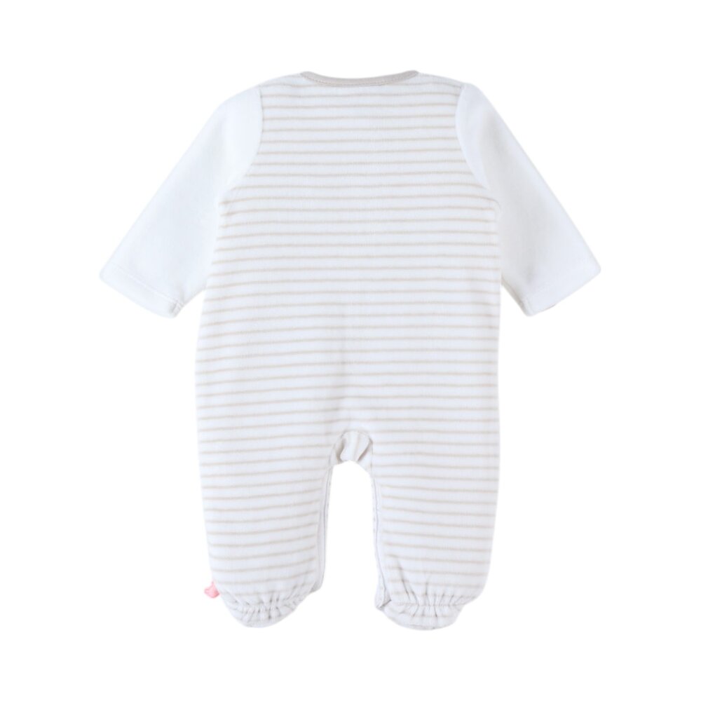 Pyjama beige gestreept Beige