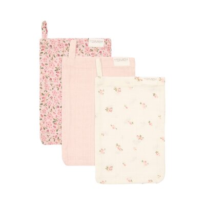 Washandjes set hydrofiel Fairy Garden