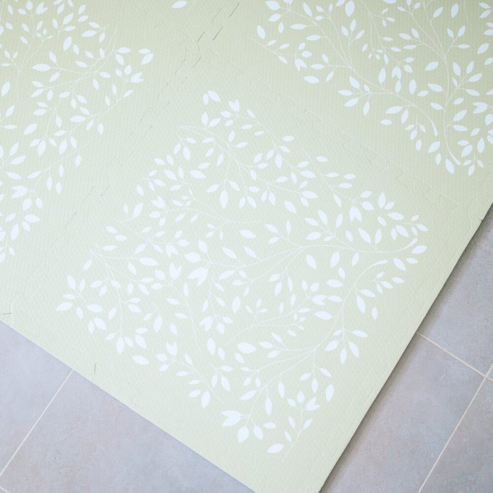 Puzzeltegels Leaves pistachio
