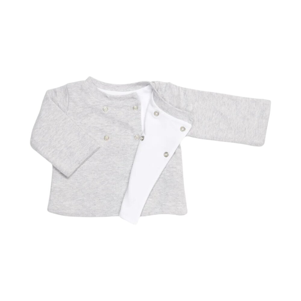 Baby vestje/jasje Grey melange