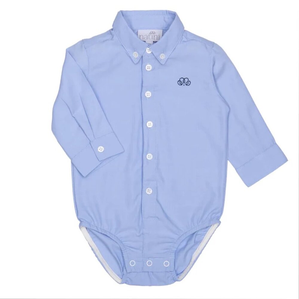 Bodyhemd Gentil Light blue